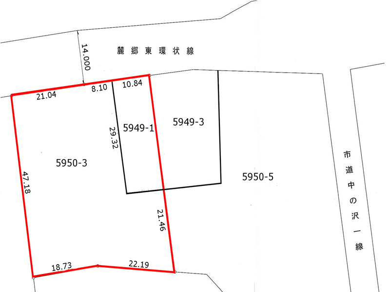 【売土地】富良野市5949番1・5950番3【麓郷】
