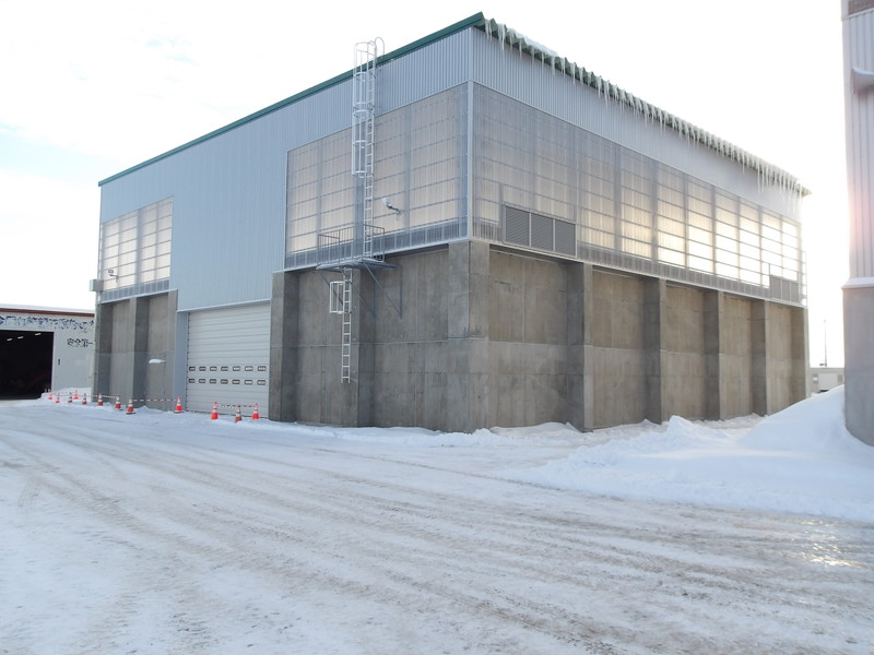 (仮称)晩翠リサイクルセンター搬出物堆積棟新築工事